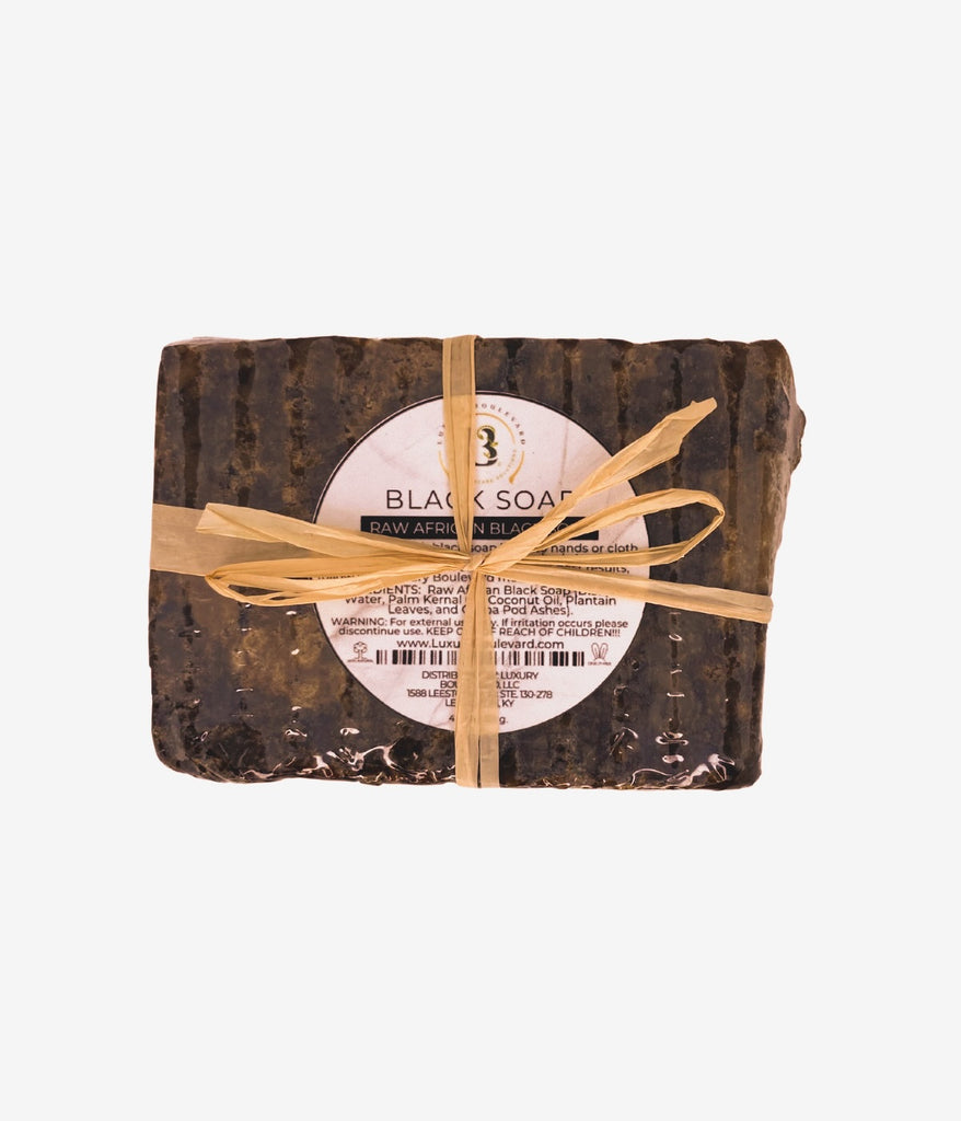 Raw African Black Soap